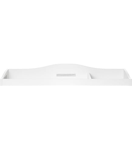 Evolur Universal Collection Changing Tray Classy Durable In Brush White