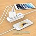 ABTOR 2.1A Dual USB Charger with 2-Port and Foldable Plug for iPhone 7/7 plus/SE/6S/6S plus/6/6 plus/ iPad Air 2 / mini 3/Google Pixel/Galaxy S7/Galaxy S7 Edge/LG G5 and More (1Pack,White)