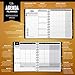 Life Planner 2020: Goal Setter + Daily/Weekly, Monthly, yearly Agenda, Calendar, and Journal, by Lucky Life Tools (Black Brush)