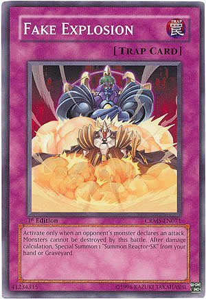 Yu-Gi-Oh! - Fake Explosion (CRMS-EN071) - Crimson Crisis - 1st Edition - Common