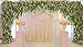 Lannu 12 Pack 3.6 FT Long Artificial Wisteria Flowers Silk Hanging Vine Ratta Flowers String Bush for Home Wedding Party Decor, Cream