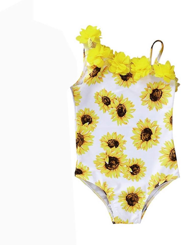 yellow off the shoulder one piece swimsuit