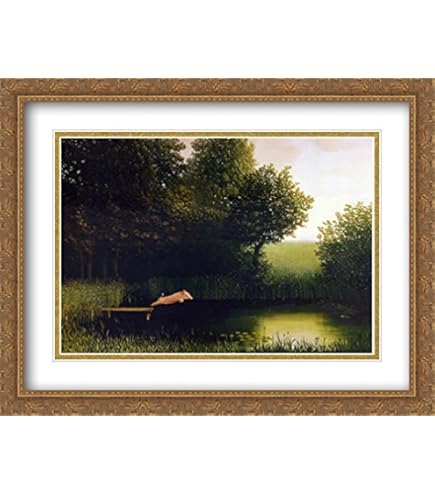 Amazon.com: Michael Sowa Framed Art Print 32x24 Diving Pig Amazon.com: Michael Sowa Framed Art Print 32x24 Diving Pig