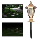 Wrcibo Mosquito Killer and Bug Zapper Electric Indoor Outdoor Insect Killer Solar Power Light 2 in 1 with Lighting and Pest Control