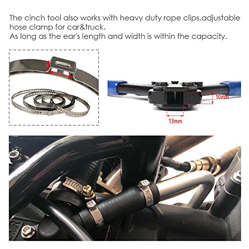 iCrimp PEX Clamp Cinch Tool for 3/8-inch to 1-inch Stainless Steel Clamps meet ASTM F2098 Standard with Pex Pipe Cutter - Thumbnail 3