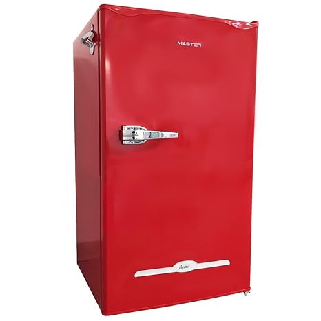 Master Class90 nevera y congelador Independiente Rojo 100 L A+ ...