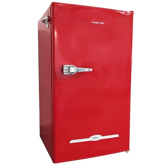 Master Class90 nevera y congelador Independiente Rojo 100 L A+ ...