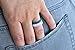 FluxActive Silicone Wedding Ring for Women by (8 Pack) Thin Stackable Rubber Bands - Diamond Pattern (Yellow, Turquoise, Light Purple, Dark Purple, Coral, Teal, Light Gray, Dark Gray, 6)