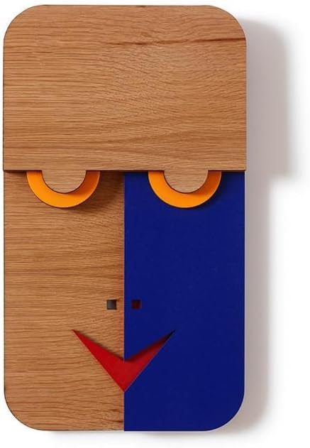 Living Room Wall Decor, Kitchen Wall Decor, Woden Wall art, 3D Wall Decor, Blue Urban Wall Hanging, Office Decor