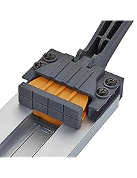 Bora 543500 50" + 36" Pinzas + 50" Extension + Placa de sierra + Mango de Rip WTX Clamping Straight Edge Saw Guía Set (5 piezas)