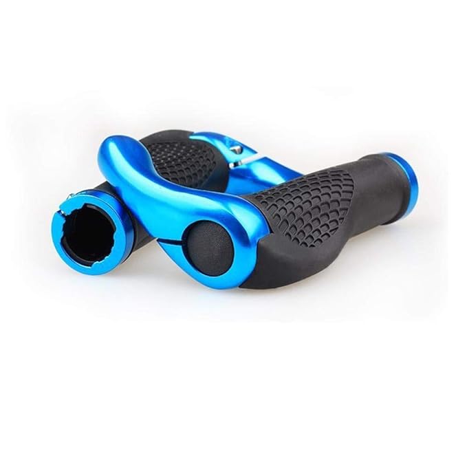 Gereton Bike Lenkergriffe, ergonomisches Design Gummi MTB Mountainbike Lenkergriffe mit Lenkerenden Hörner, geeignet für 2.2-