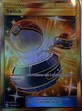 POKEMON, SUN&MOON, SWITCH 160/149, MINT, NEW, SECRET RARE