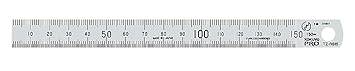 【クリックで詳細表示】コクヨ ステンレス直定規 C型 JIS1級 ツヤ消し 15cm TZ-RS15