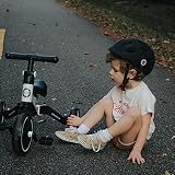 XJD Kids Bike Helmet Toddler Age 2-8 Years Black CE EN Certified Impact view 6