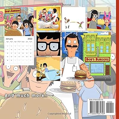 Buy Bobs Burger Calendar 2022: 16 Month Calendar With Many Colorful Photos  - 1 September 2021 To 31 December 2022 - Size 8.5 X 8.5 Inches. Paperback –  September 1, 2021 Online In Indonesia. B09Fcfhcrr