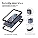 ORDTBY iPhone XR Waterproof Case, Underwater Full Sealed Cover IP68 Certified for Waterproof Snowproof Shockproof and Dustproof with Built-in Screen Protector for iPhone XR (Clear)