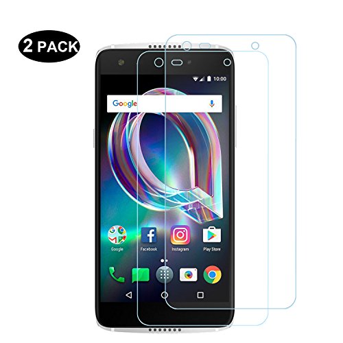 [2 PACK] Alcatel Idol 5S Screen Protector [Tempered Glass] - RBEIK Premium 9H Hardness Tempered Glass Screen Protector for Alcatel Idol 5S Smartphone with Anti-Scratch Feature