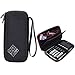 Hard EVA Carrying Case for Graphing Calculator Texas Instruments TI-84 / Plus CE Hard EVA Carrying Case Protective Storage Bag - Black