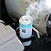 Ultrasonic Humidifier USB Car Humidifier Mini Aroma Essential Oil Diffuser Aromatherapy Mist Maker Home Office (Blue)