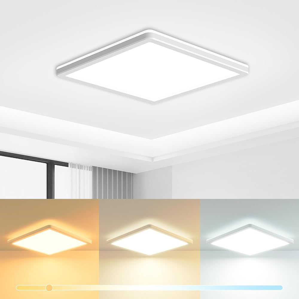 zemty LED Ceiling Light 18cm 15W 1500LM 3000K/4000K/6500K IP44