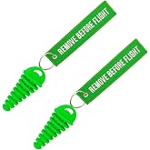 0.6"-1.5" Wash Plugs, Mufflers Exhaust Silencer Motorcycle Dirt Bike,Green | 2 Stroke w/Streamer Remove Before Start Engine ATV Quad Rubber Exhaust Pipe Plugs