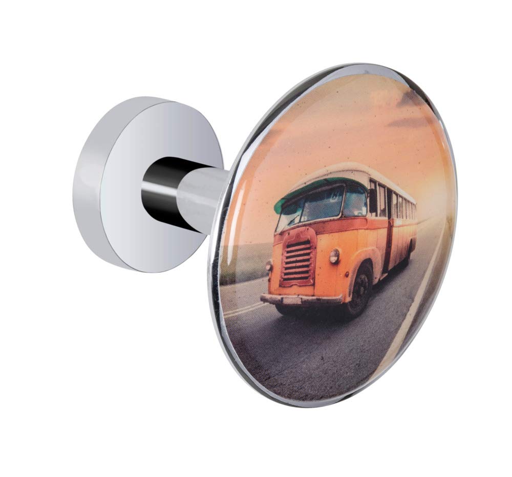 WENKO 50425100 6 x 5 x 6 cm Zinc Metal Die-Casting Bus Design Wall Hook