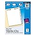 Avery Big Tab Dividers for 2-Prong Classification Folders, White, Side Tabs, Set of 5 Big Tab Dividers (13160)