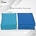 JBM Cornhole Bag (Pack of 8) Weather Resistant Cornhole Bags with Carrying Bag Included (Blue & Navy, 14OZ)