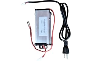 YAKUHY 110-230V to 12V Power Converter Adapter for 5KW / 8KW All-in-One Diesel Air Heater, 300W 25A AC to DC Transformer with Safety Protection for Indoor Use in RV, Caravan, Garage Heating Systems(A)