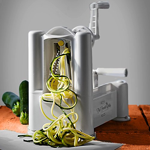 The Finest Chefs Triblade Spiral Slicer! Veggie Spiralizer That