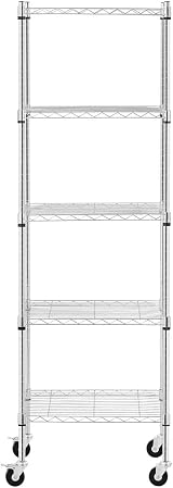 Royal Catering RCMR-1800P50 Metal Shelf 60x45x190cm 50kg 5 Shelves Boltless 4 view 5