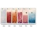 DECO FAIRY Compatible with iPhone 6 / 6s, Cartoon Anime Animated Blue Pumpkin Car Carriage Hard Dynamic Quicksand Glitter Phone Case Cover