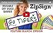 Suction Cups for ZipSign Dry Erase Banners. Show Off Your ZipSign on Car Windows and More! - 2 Pack