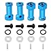 Aluminum 12mm Hex Hub Extension Adapter Wheel Spacer Widener For 1/18 WLtoys A959 A949 A969 A979 RC Car Upgrade Parts