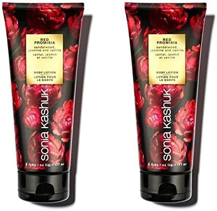 Sonia Kashuk Red Promisia Body Lotion 6 Oz. (Pack Of 2)
