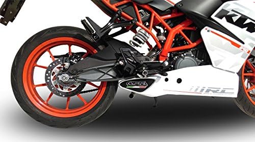 GPR Italia Exhaust Systems .75.DE RC 390 2015/2016 Submotor Approved Terminal with Deeptone Fitting, Stainless Steel