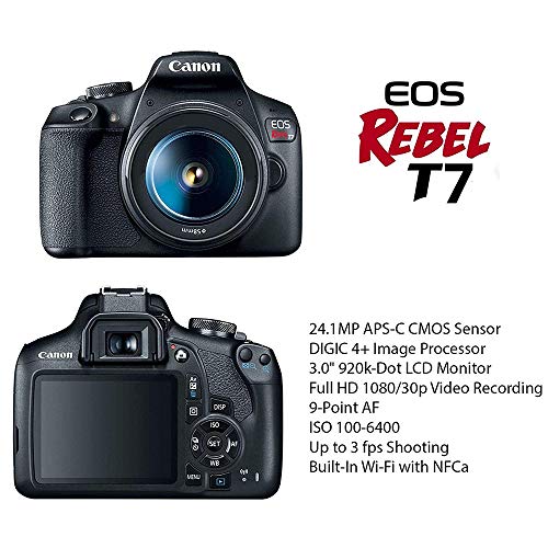 Camera Kit Amazon Canon Rebel T7 Dslr Camera Lens Kit Canon Rebel