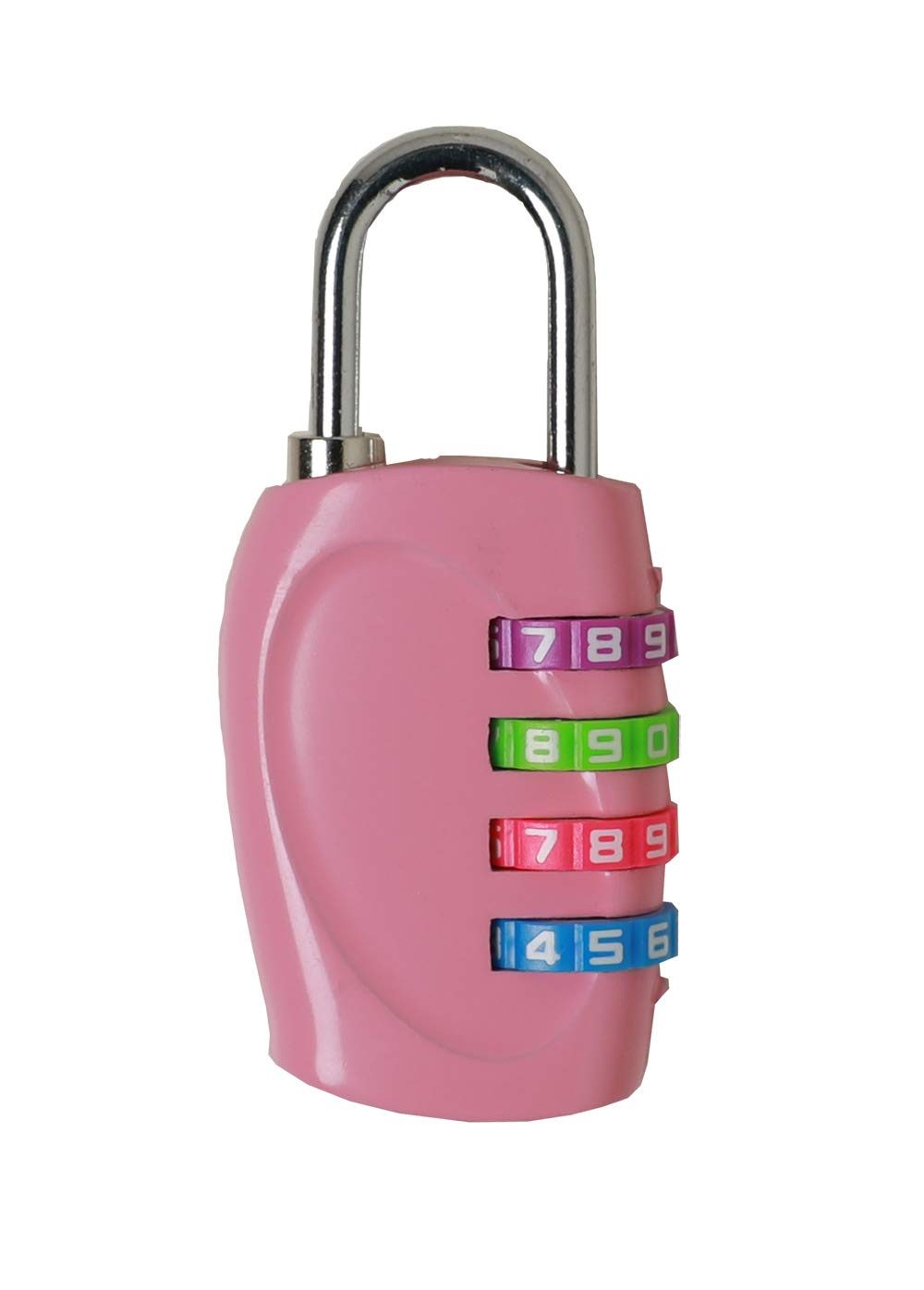 Topfunyy Combination Lock 4 Digit Padlock Re-settable Combo Lock, Gym Lock, Locker Lock, Waterproof Outdoor Combination Lock for Gate, Cases, Toolbox (Multi-II) — image 1