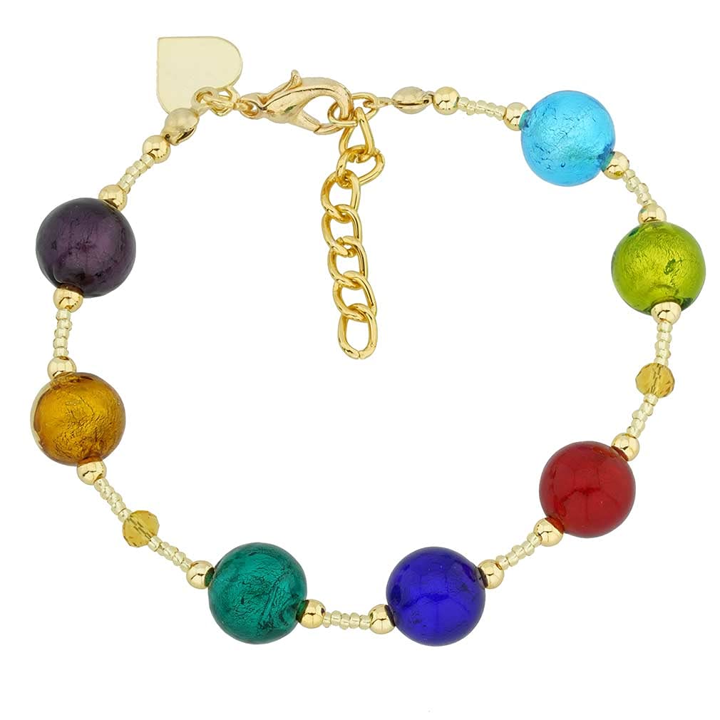 Glass Of Venice Sunny Venice Murano Glass Bracelet - Multicolor