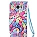 Galaxy S7 Case, Firefish Kickstand Flip [Card Slots] Wallet Cover Double Layer Bumper Shell with Magnetic Closure Strap Protective Case for Samsung Galaxy S7