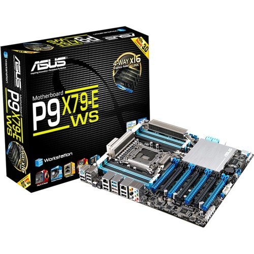Asus Computer International - Asus P9x79-E Ws Workstation Motherboard - Intel X79 Express Chipset - Socket R Lga-2011 - Ssi Ceb - 1 X Processor Support - 64 Gb Ddr3 Sdram Maximum Ram - Sli, Crossfirex Support - Serial Ata/300, Serial Ata/600 Raid Supported Controller - 7 X Pcie X16 Slot - 2 X Usb 3.0 Port "Product Category: Electronic Components/Motherboards"