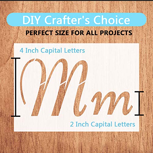 1 Alphabet+Stencils+Reusable+Templates+Chalkboard