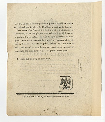 1 French+Grand+Army+Bulletin+Revolution