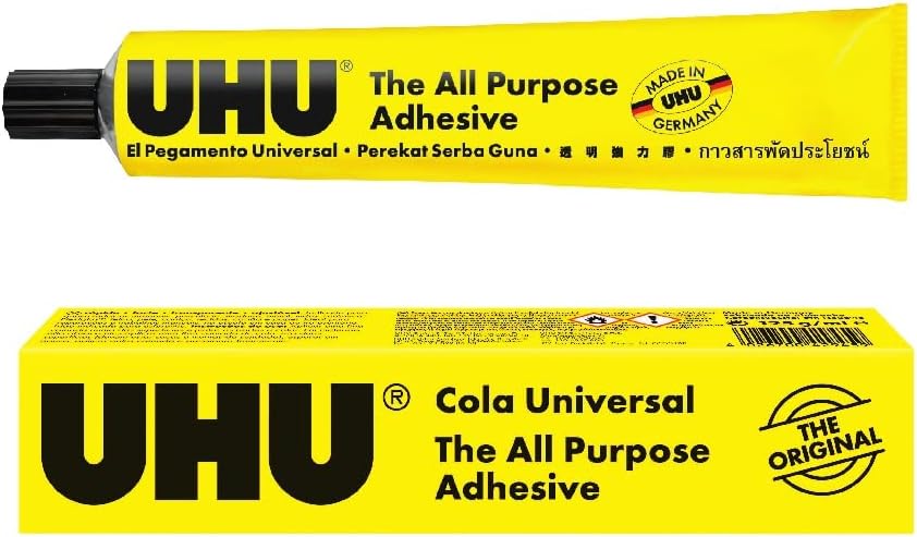 UHU All Purpose Adhesive Glue 125ml Box Pack of 2 Tubes