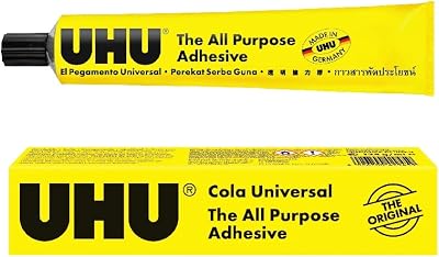 UHU All Purpose Adhesive Glue 125ml Box Pack of 2 Tubes