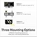 TotalMount Roku Mounting System (Compatible with Roku 3, Roku 2, Roku 1, and Roku LT)