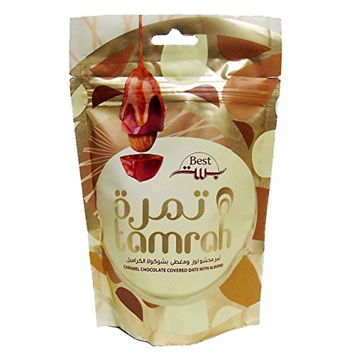 chocolate covered dates with almonds dubai