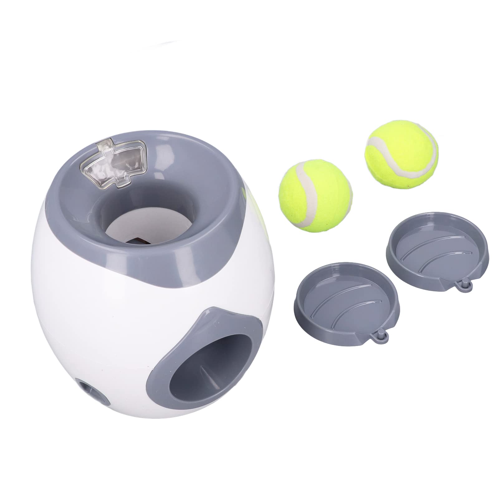 Clasken Dog Tennis Ball Throwing Machine - Automatic Ball Launcher for Dog Training with 2 Tennis Balls