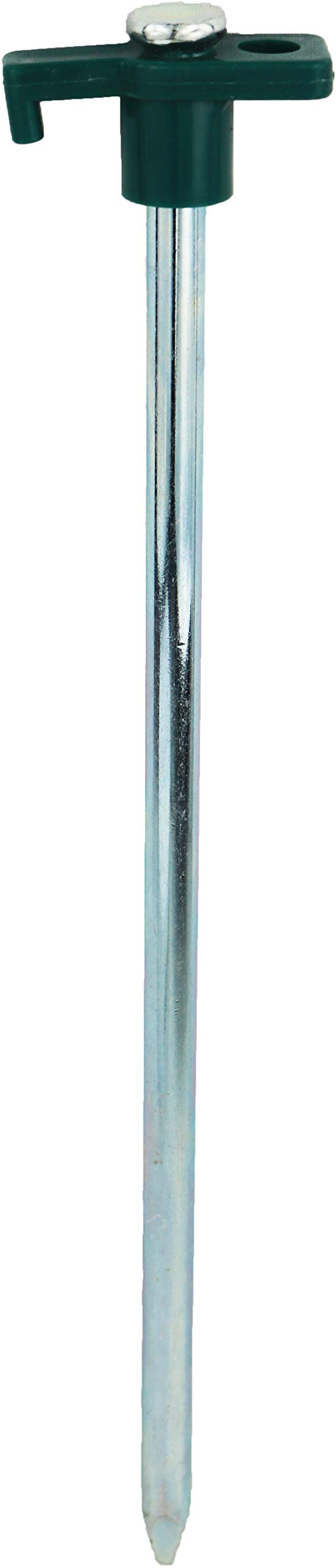 Cao Camping Pack of 6 Tent Pegs for Hard Ground, 180mm