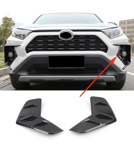 MZORANGE Left Front Fog Light Chrome Cover Trim For GMC Terrain 2018-2020 – Driver Side